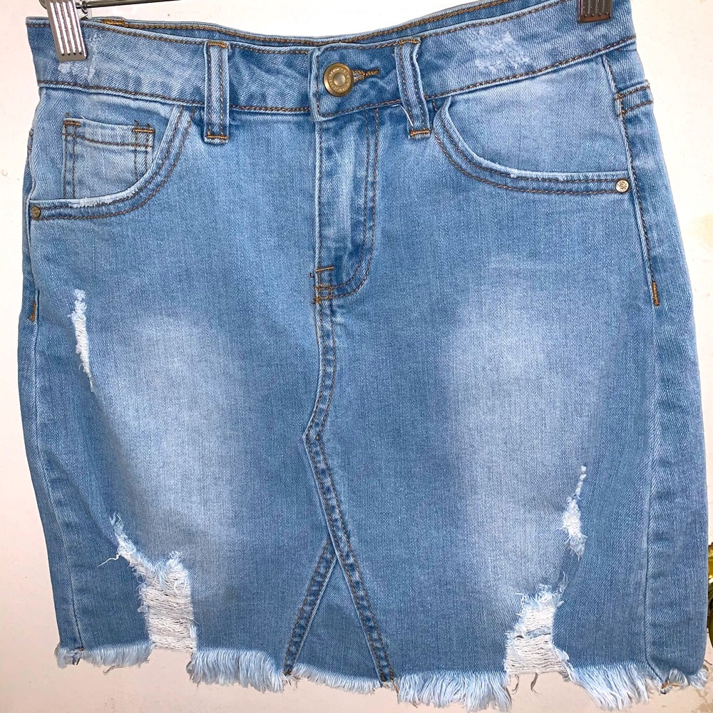 Jean skirt